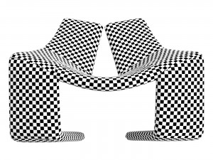 Armchair Kwok Hoi Chan Zen Modello 3D