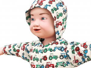 Child T pose Modello 3D