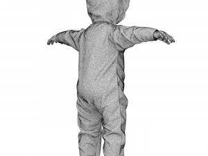 Child T pose Modello 3D