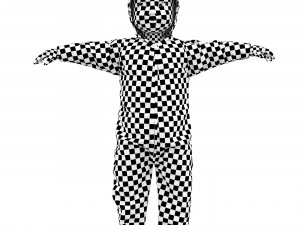 Child T pose Modello 3D