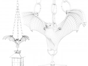 Lantern Bat 3D Model