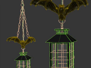 Lantern Bat 3D Model