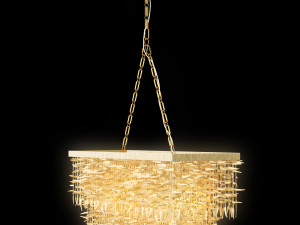 Chandelier Biscayne Chandelier Modello 3D