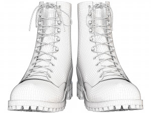 Boots Nicks 3D Model