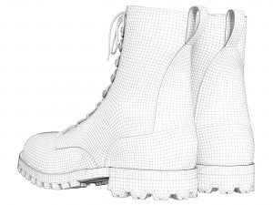 Boots Nicks 3D Model