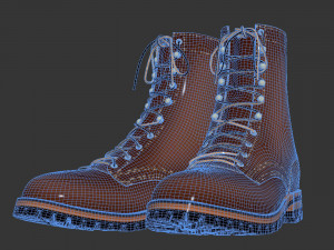 Boots Nicks 3D Model