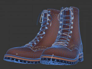 Stivali Nicks Modello 3D