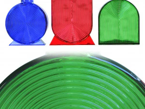 Стеклянные вазы 3D Модель