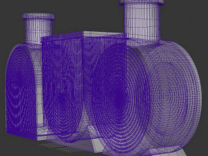 Glass vases 3D Model