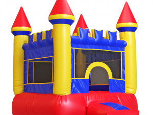 Bouncy castle trampoline Modelo 3D