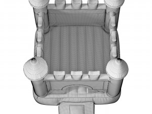 Bouncy castle trampoline Modelo 3D
