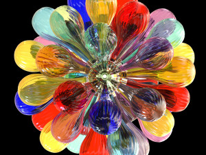 Floor lamp Bubble Modèle 3D