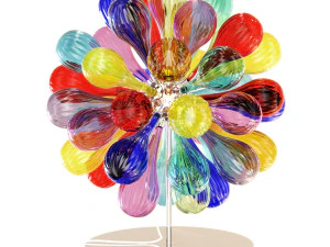 Floor lamp Bubble 3D Model
