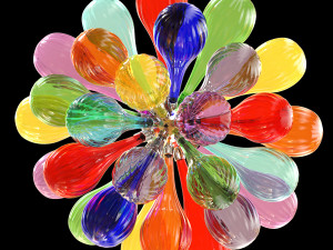 Ceiling lamp Bubble 3D Model