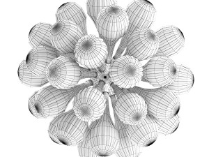Ceiling lamp Bubble 3D Model