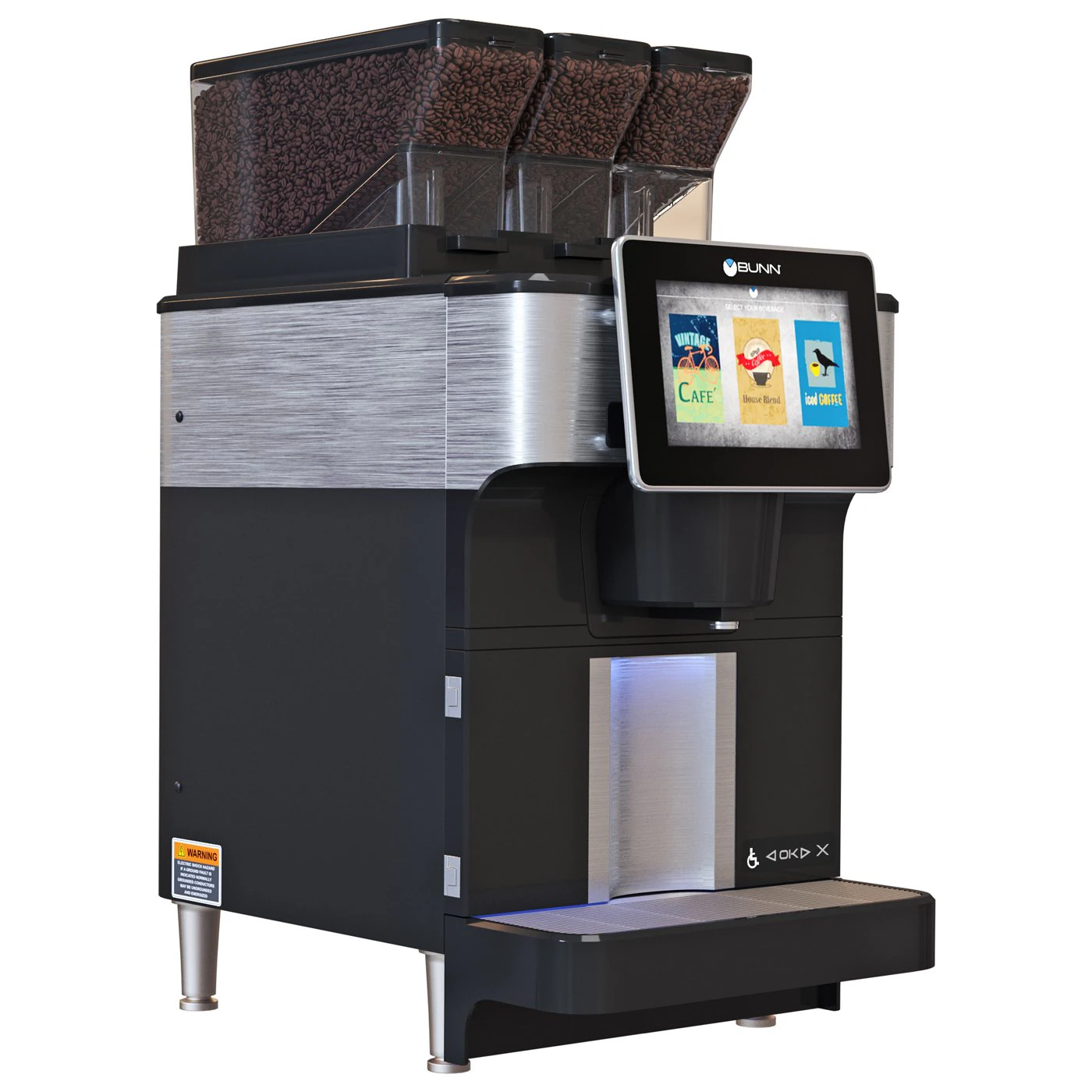 BUNN Fast Cup coffee machine 3D Model .c4d .max .obj .3ds .fbx .stl .blend 