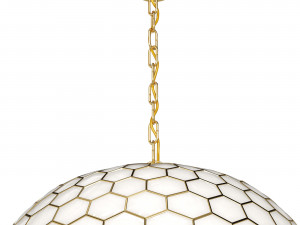 Pendant lamp Capiz Honeycomb 3D Модель