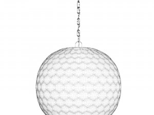 Pendant lamp Capiz Honeycomb 3D Модель