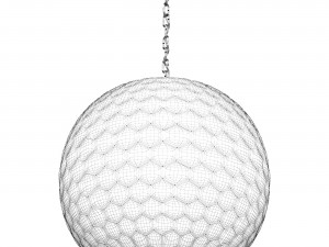 Pendant lamp Capiz Honeycomb 3D Модель