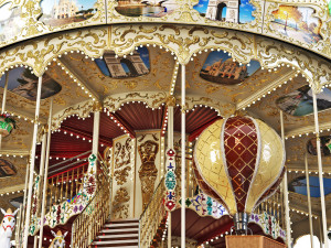 Carousel 2 levels Paris Model 3D