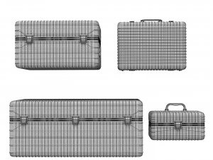 Suitcases 3D Model