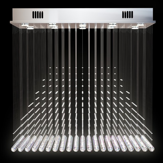 Chandelier SILJOY 3D Modell .c4d .max .obj .3ds .fbx .stl .blend 