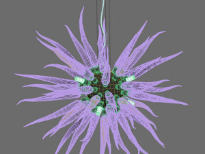 Sole chandelier 3D 모델