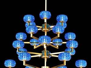 Spider Chandelier 3D Model