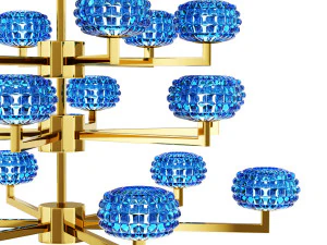 Spider Chandelier 3D Model