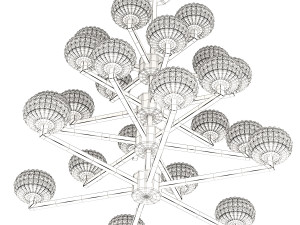 Spider Chandelier 3D 模型
