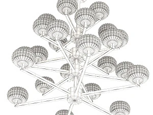 Spider Chandelier 3D Model