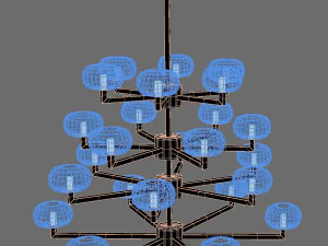 Spider Chandelier 3D Model