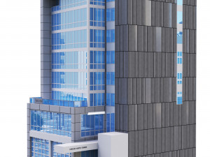Chelsea Arts Tower Condo New York Modelo 3D