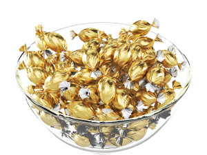 Bowl with chocolates Modèle 3D