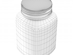 Chocolates in a jar 3D Model