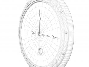 Old wall clock 3D 模型
