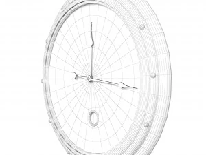 Old wall clock 3D Model