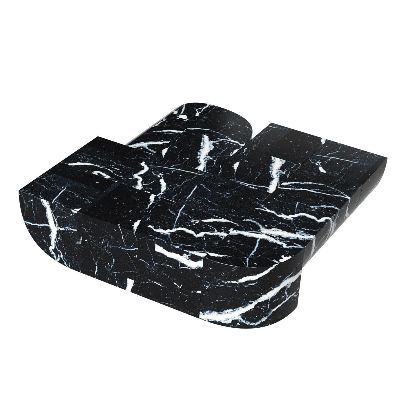 Coffee table 02 marble Forest Giaconia 3D Model .c4d .max .obj .3ds .fbx .stl .blend 