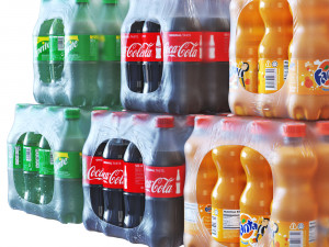 Cola Fanta Sprite Pack 3D Модель