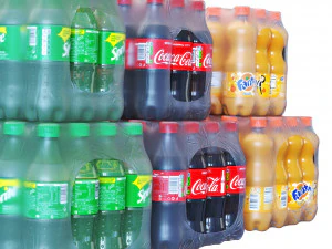Cola Fanta Sprite Pack 3D Model