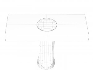 Console Colosso Modelo 3D