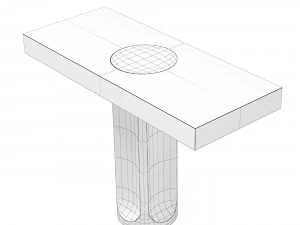 Console Colosso 3D Model