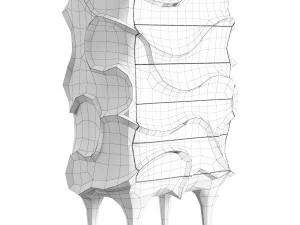Chest of drawers Caleb Woodard 3D Model