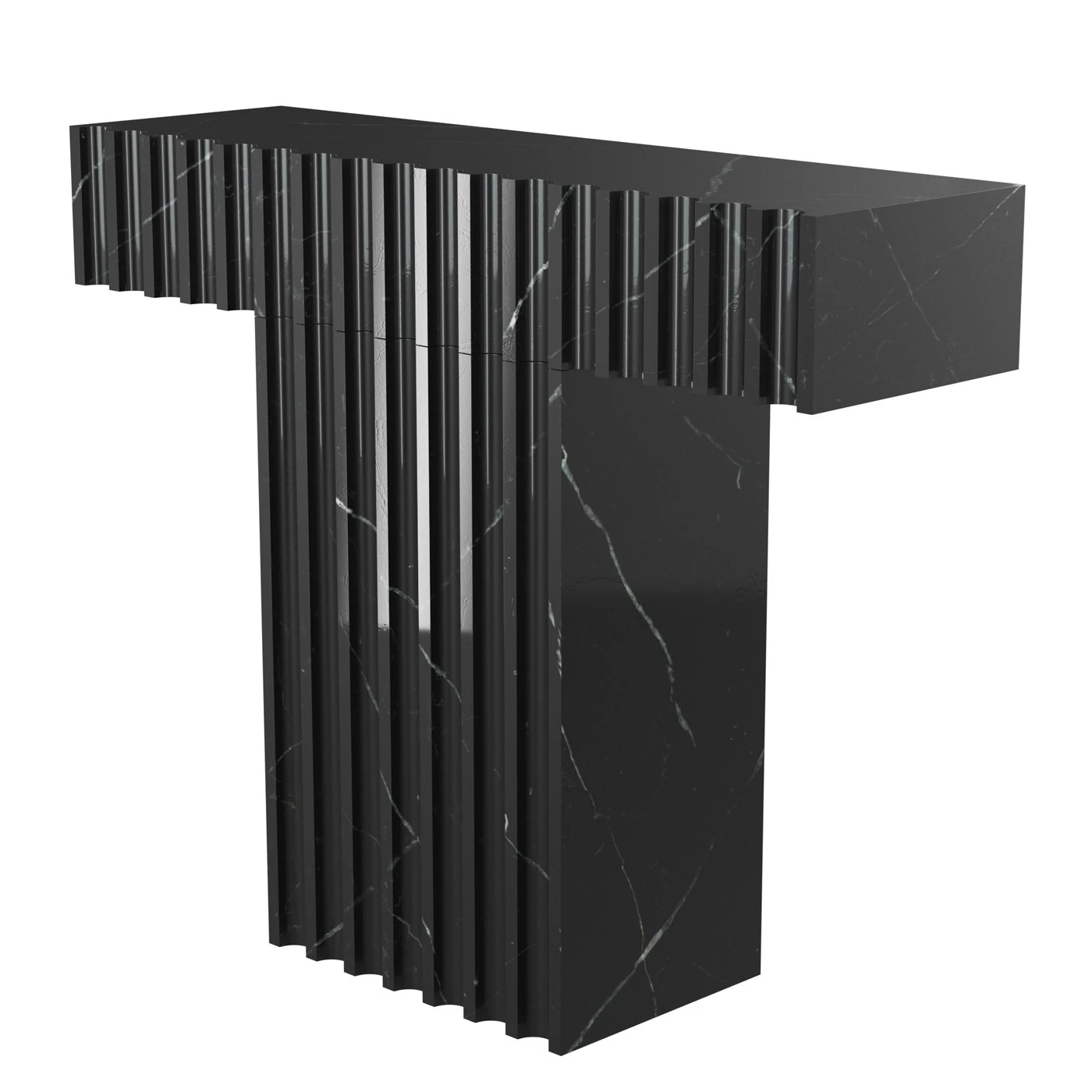 Marble profile console 3D Model .c4d .max .obj .3ds .fbx .stl .blend 