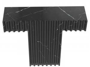 Marble profile console Model 3D