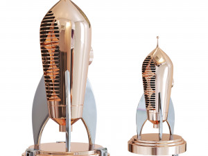 Cosmotron speakers 3D Model