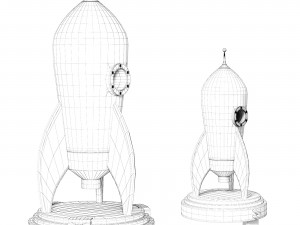 Cosmotron speakers 3D Model