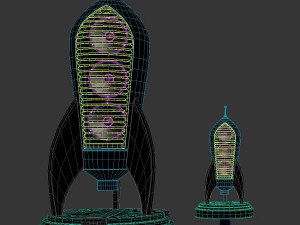 Cosmotron speakers 3D Model