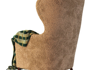 Armchair Danish Easy Modelo 3D