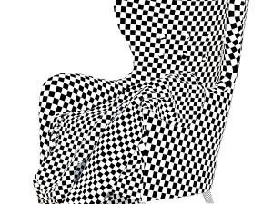 Armchair Danish Easy Modelo 3D